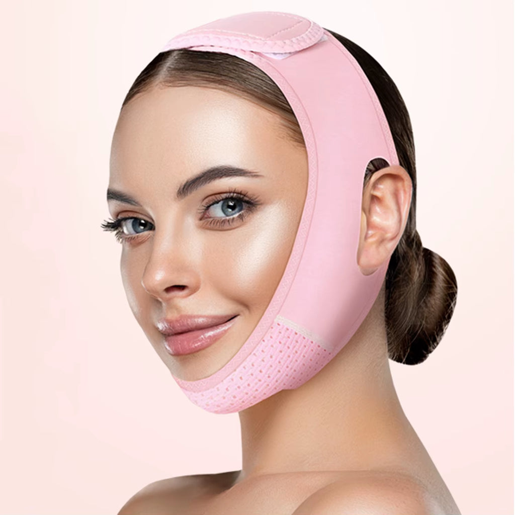 Reusable Face Strap, V Line Mask, Double Chin Reducer, Chin up Patch, Chin Strap, V Shaped Belt, V Shaped Face Mask for Sagging
