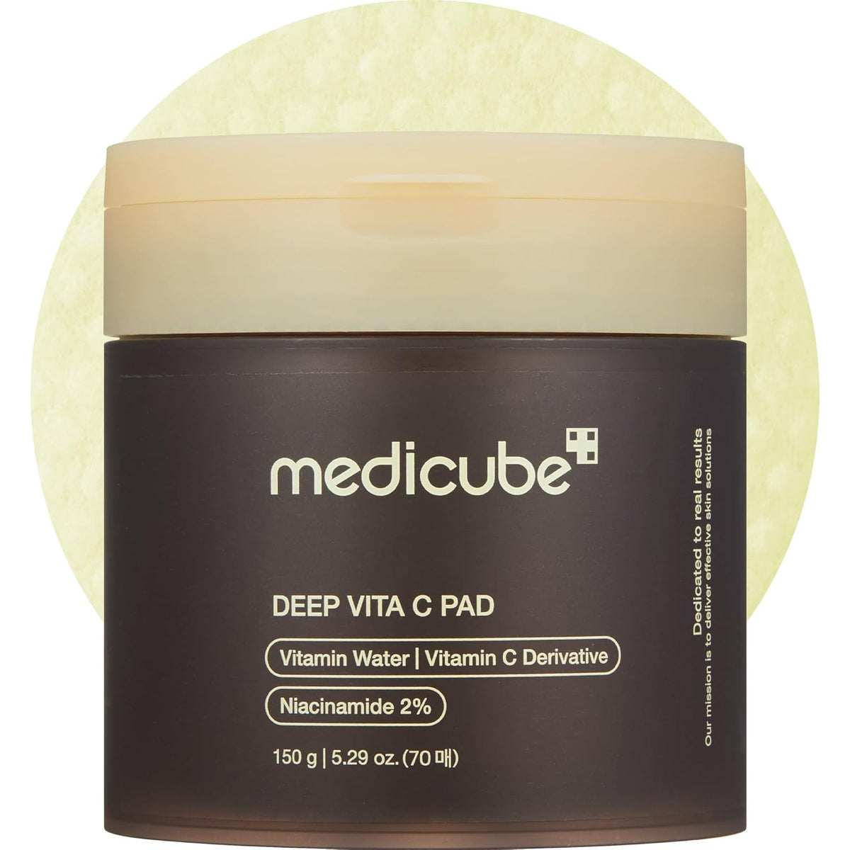 Deep Vita C Facial Toner Pads for Uneven Skin Tone Treatment